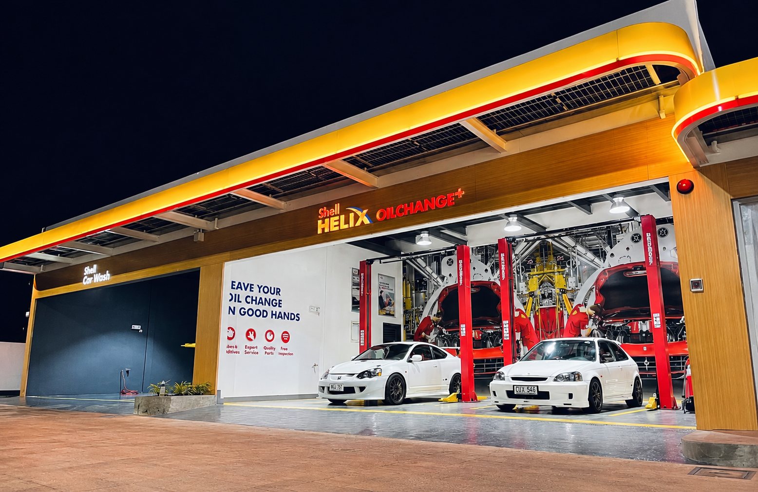 Shell Mahogany commercial solar installation